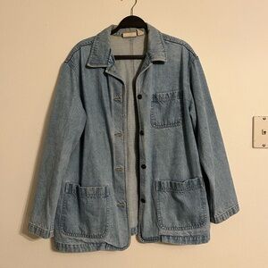 Liz Claiborne Light Blue Denim Jacket